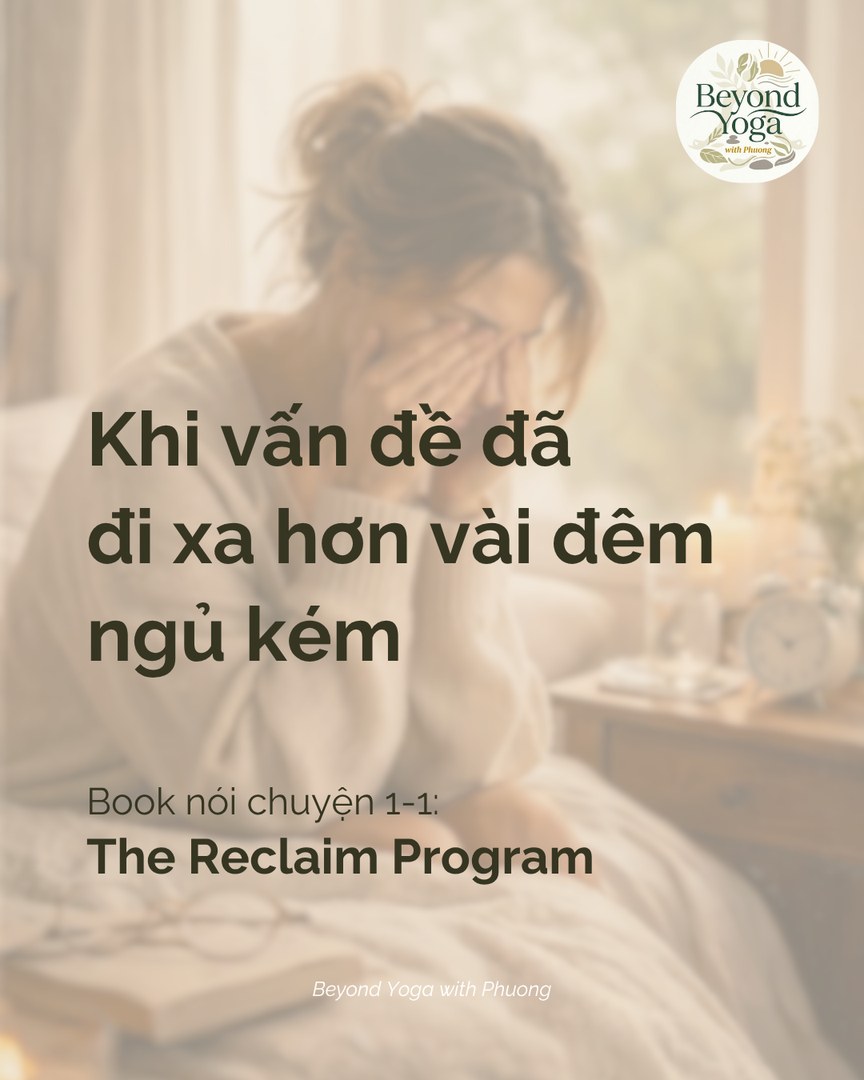 Ngủ kém kéo dài, sáng dậy vẫn mệt: Khi nào cần nhìn lại nhịp sống?